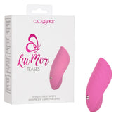 LuvMor Teases Pink Liquid Silicone Waterproof USB Rechargeable Massager with 10 Speeds Panty Vibrators